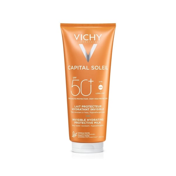 VICHY IDEAL SOLEIL LEITE HIDRATANTE ROSTO E CORPO SPF50+ 300ML