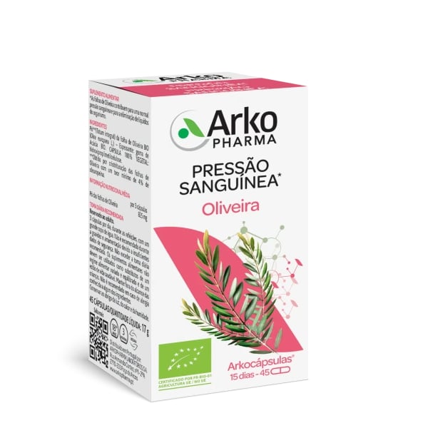 ARKOCAPSULAS OLIVEIRA BIO CÁPSULAS X45