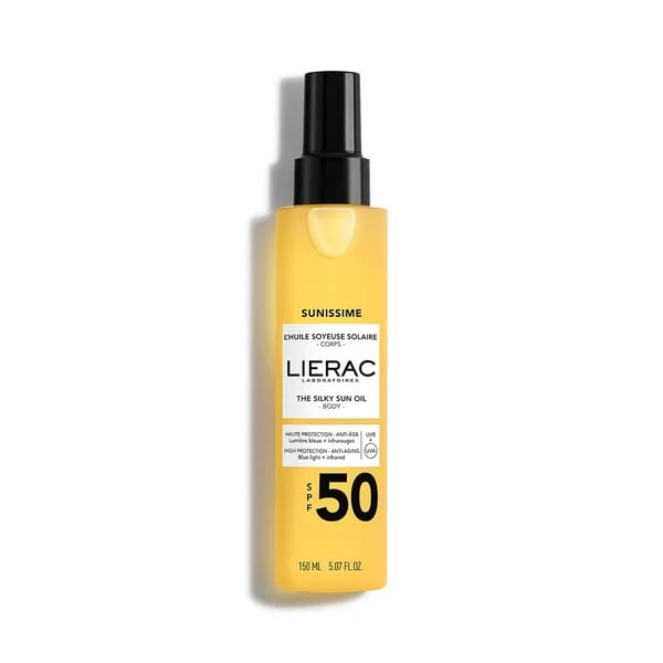 LIERAC SUNISSIME ÓLEO SOLAR CORPO SPF50 150ML