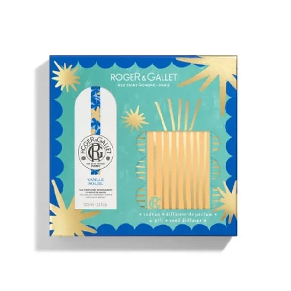 ROGER & GALLET COFFRET VANILLE SOLEIL EAU DE TOILETTE 100ML + DIFUSOR NATAL 2025