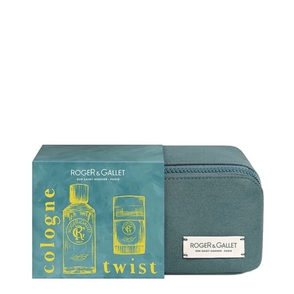 ROGER & GALLET COFFRET COLOGNE TWIST EDC 100ML + DESODORIZANTE BOLSA NATAL 2025