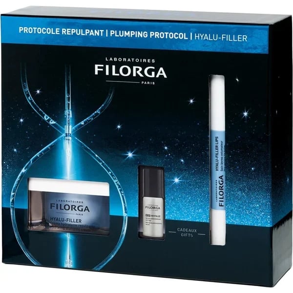 <mark>F</mark>ILORGA HYALU-FILLER COFFRET NATAL 2025 – CREME + SÉRUM + LÁBIOS