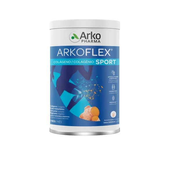 ARKOFLEX COLAGÉNIO SPORT PÓ 390GR - SABOR A LARANJA