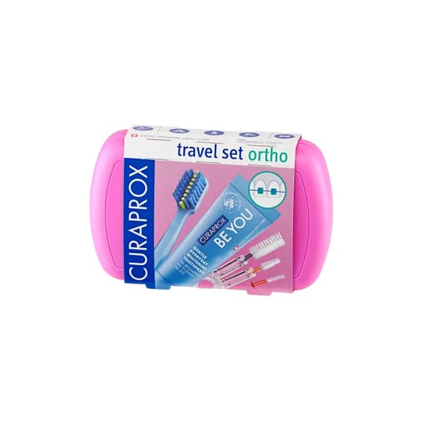 CURAPROX ORTHO KIT VIAGEM ROSA