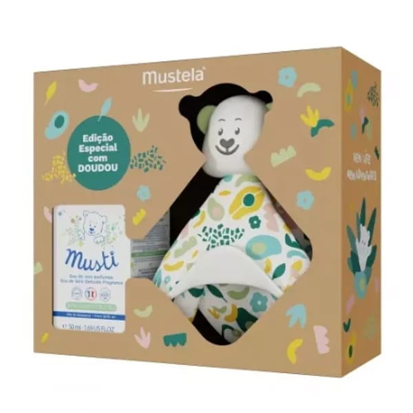 MUSTELA BEBE EAU SOIN MUSTI 50ML COM DOUDOU
