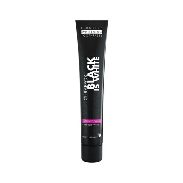 CURAPROX BLACK IS WHITE PASTA DENTÍFRICA BRANQUEADORA 90ML