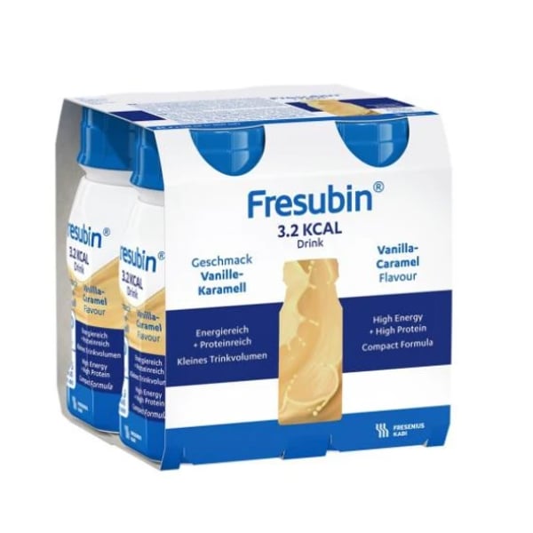 FRESUBIN 3.2KCAL DRINK BAUNILHA CARAMELO 4X125ML