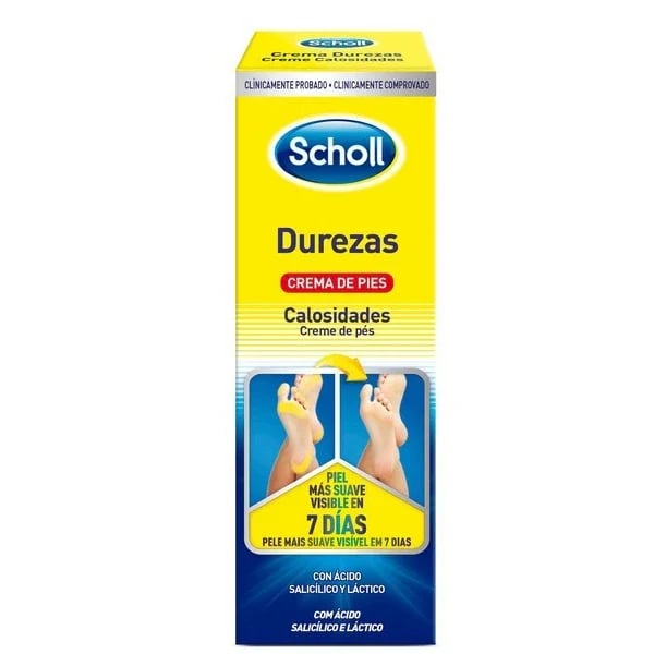 SCHOLL  CREME DUREZA CALOSIDADADES 60ML