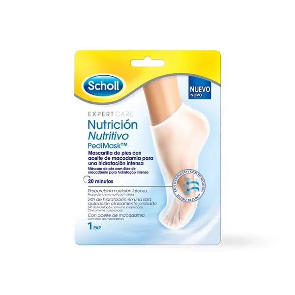 SCHOLL PEDIMASK MÁSCARA PES 1 PAR